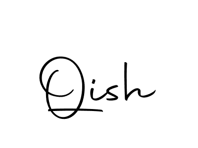 Also we have Qish name is the best signature style. Create professional handwritten signature collection using Autography-DOLnW autograph style. Qish signature style 10 images and pictures png