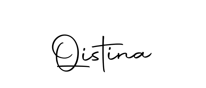 Similarly Autography-DOLnW is the best handwritten signature design. Signature creator online .You can use it as an online autograph creator for name Qistina. Qistina signature style 10 images and pictures png