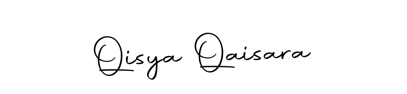 Also we have Qisya Qaisara name is the best signature style. Create professional handwritten signature collection using Autography-DOLnW autograph style. Qisya Qaisara signature style 10 images and pictures png