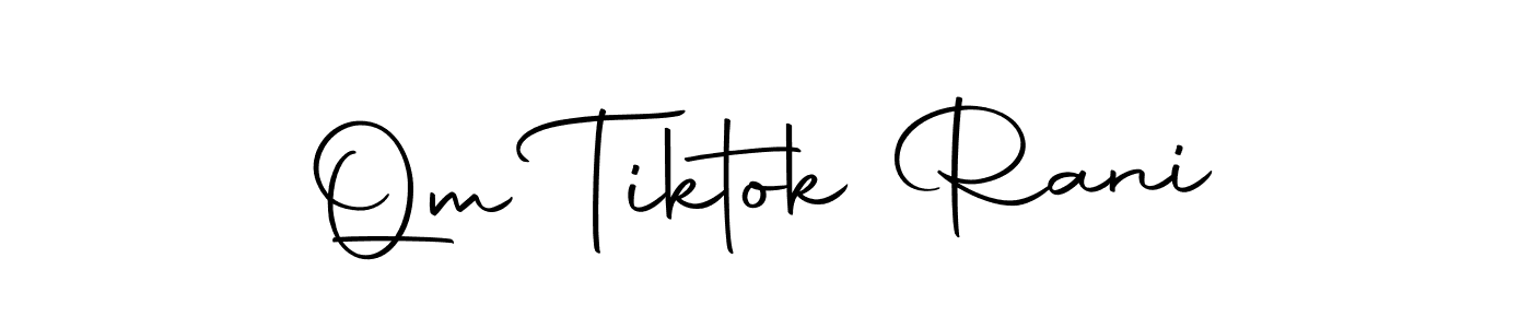 Make a short Qm Tiktok Rani signature style. Manage your documents anywhere anytime using Autography-DOLnW. Create and add eSignatures, submit forms, share and send files easily. Qm Tiktok Rani signature style 10 images and pictures png