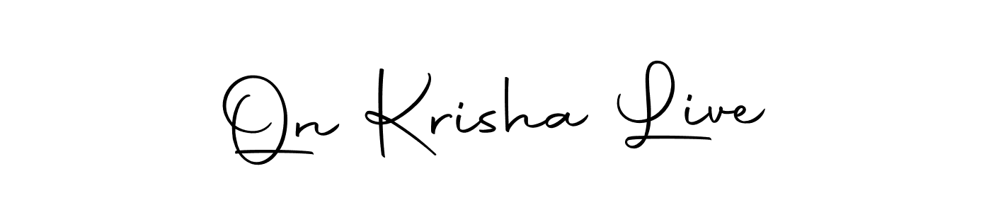 Also You can easily find your signature by using the search form. We will create Qn Krisha Live name handwritten signature images for you free of cost using Autography-DOLnW sign style. Qn Krisha Live signature style 10 images and pictures png