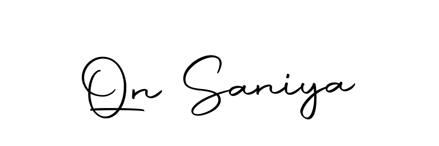 This is the best signature style for the Qn Saniya name. Also you like these signature font (Autography-DOLnW). Mix name signature. Qn Saniya signature style 10 images and pictures png