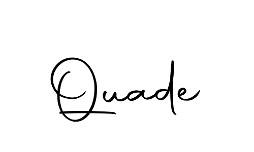 Also we have Quade name is the best signature style. Create professional handwritten signature collection using Autography-DOLnW autograph style. Quade signature style 10 images and pictures png