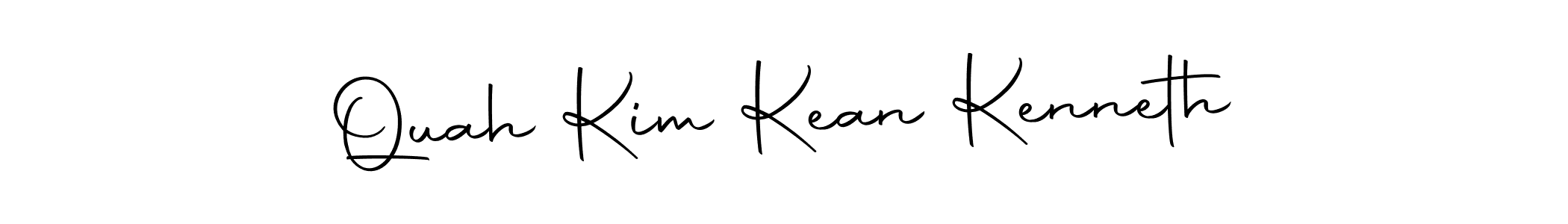 How to make Quah Kim Kean Kenneth signature? Autography-DOLnW is a professional autograph style. Create handwritten signature for Quah Kim Kean Kenneth name. Quah Kim Kean Kenneth signature style 10 images and pictures png