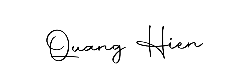 Make a beautiful signature design for name Quang Hien. With this signature (Autography-DOLnW) style, you can create a handwritten signature for free. Quang Hien signature style 10 images and pictures png