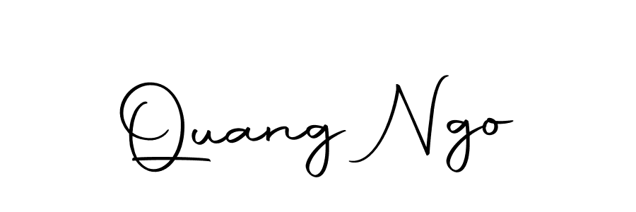 Use a signature maker to create a handwritten signature online. With this signature software, you can design (Autography-DOLnW) your own signature for name Quang Ngo. Quang Ngo signature style 10 images and pictures png