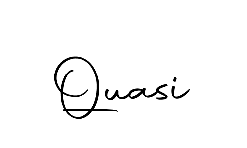 How to make Quasi name signature. Use Autography-DOLnW style for creating short signs online. This is the latest handwritten sign. Quasi signature style 10 images and pictures png