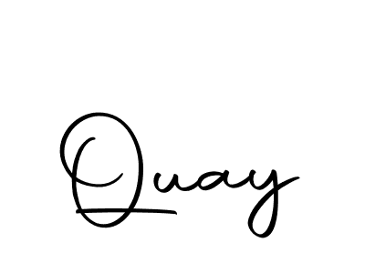 You should practise on your own different ways (Autography-DOLnW) to write your name (Quay) in signature. don't let someone else do it for you. Quay signature style 10 images and pictures png