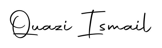 The Autography-DOLnW lettering style adds unique flourish to name Quazi Ismail. Stand out with a custom digital autograph made in seconds. Quazi Ismail signature style 10 images and pictures png