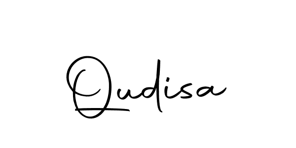 Qudisa stylish signature style. Best Handwritten Sign (Autography-DOLnW) for my name. Handwritten Signature Collection Ideas for my name Qudisa. Qudisa signature style 10 images and pictures png