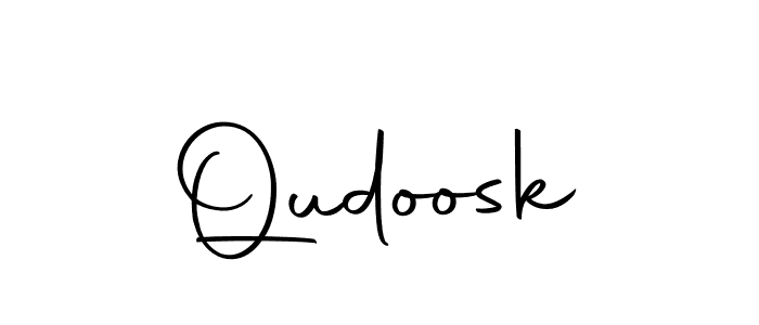 Create a beautiful signature design for name Qudoosk. With this signature (Autography-DOLnW) fonts, you can make a handwritten signature for free. Qudoosk signature style 10 images and pictures png