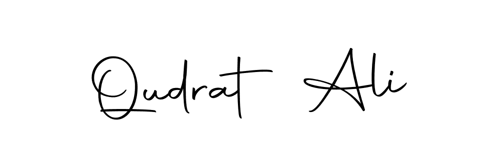 Make a beautiful signature design for name Qudrat Ali. Use this online signature maker to create a handwritten signature for free. Qudrat Ali signature style 10 images and pictures png