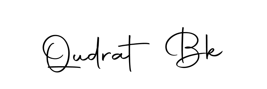 Make a beautiful signature design for name Qudrat Bk. Use this online signature maker to create a handwritten signature for free. Qudrat Bk signature style 10 images and pictures png