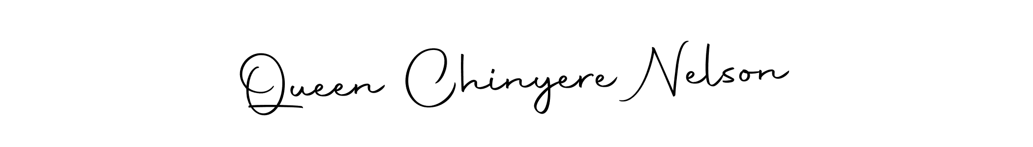 Design your own signature with our free online signature maker. With this signature software, you can create a handwritten (Autography-DOLnW) signature for name Queen Chinyere Nelson. Queen Chinyere Nelson signature style 10 images and pictures png