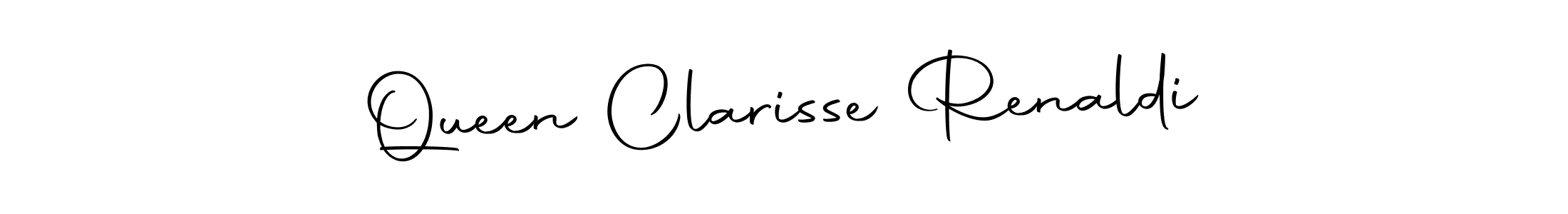 How to make Queen Clarisse Renaldi signature? Autography-DOLnW is a professional autograph style. Create handwritten signature for Queen Clarisse Renaldi name. Queen Clarisse Renaldi signature style 10 images and pictures png