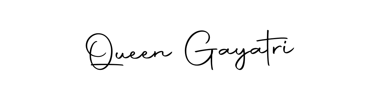 How to make Queen Gayatri signature? Autography-DOLnW is a professional autograph style. Create handwritten signature for Queen Gayatri name. Queen Gayatri signature style 10 images and pictures png