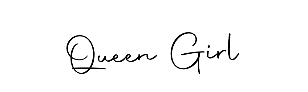 Create a beautiful signature design for name Queen Girl. With this signature (Autography-DOLnW) fonts, you can make a handwritten signature for free. Queen Girl signature style 10 images and pictures png