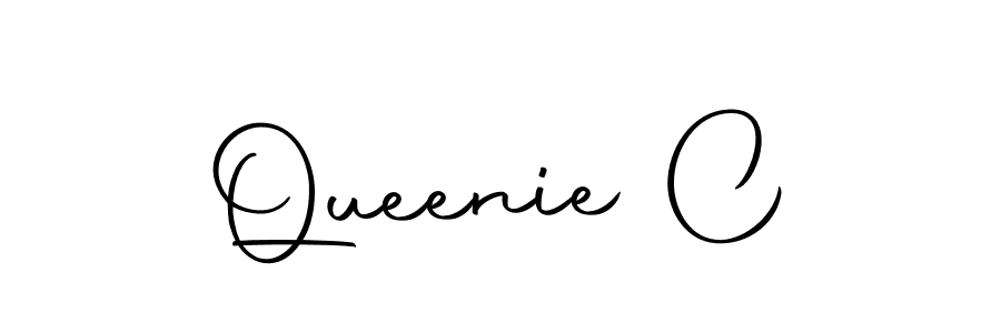 if you are searching for the best signature style for your name Queenie C. so please give up your signature search. here we have designed multiple signature styles  using Autography-DOLnW. Queenie C signature style 10 images and pictures png