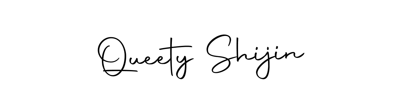 Make a beautiful signature design for name Queety Shijin. Use this online signature maker to create a handwritten signature for free. Queety Shijin signature style 10 images and pictures png