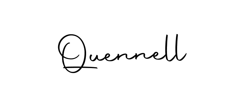 Here are the top 10 professional signature styles for the name Quennell. These are the best autograph styles you can use for your name. Quennell signature style 10 images and pictures png