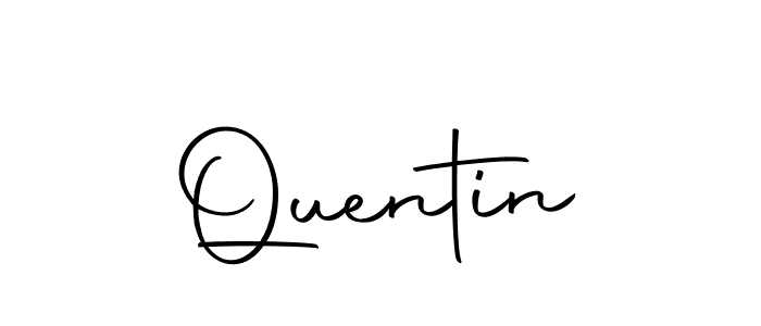 Create a beautiful signature design for name Quentin. With this signature (Autography-DOLnW) fonts, you can make a handwritten signature for free. Quentin signature style 10 images and pictures png