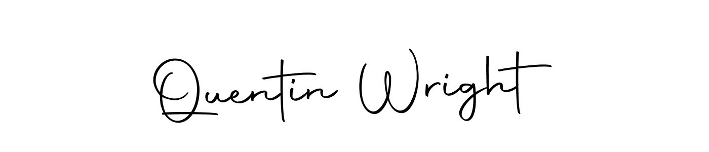 Create a beautiful signature design for name Quentin Wright. With this signature (Autography-DOLnW) fonts, you can make a handwritten signature for free. Quentin Wright signature style 10 images and pictures png