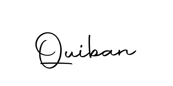 How to make Quiban name signature. Use Autography-DOLnW style for creating short signs online. This is the latest handwritten sign. Quiban signature style 10 images and pictures png