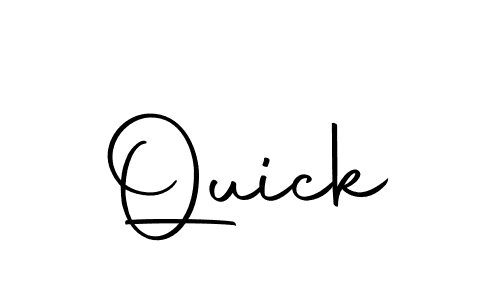 Make a beautiful signature design for name Quick. Use this online signature maker to create a handwritten signature for free. Quick signature style 10 images and pictures png