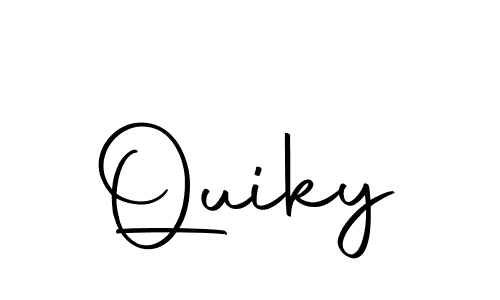 Quiky stylish signature style. Best Handwritten Sign (Autography-DOLnW) for my name. Handwritten Signature Collection Ideas for my name Quiky. Quiky signature style 10 images and pictures png