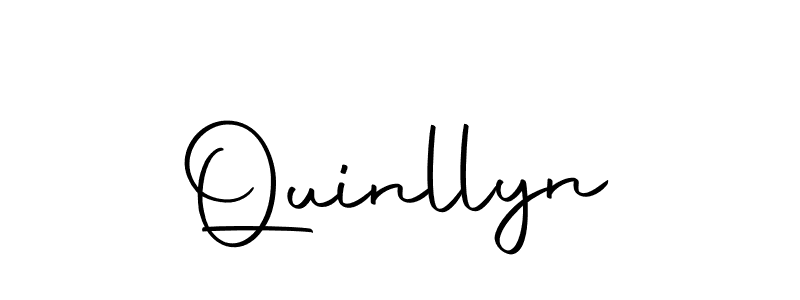 How to make Quinllyn name signature. Use Autography-DOLnW style for creating short signs online. This is the latest handwritten sign. Quinllyn signature style 10 images and pictures png