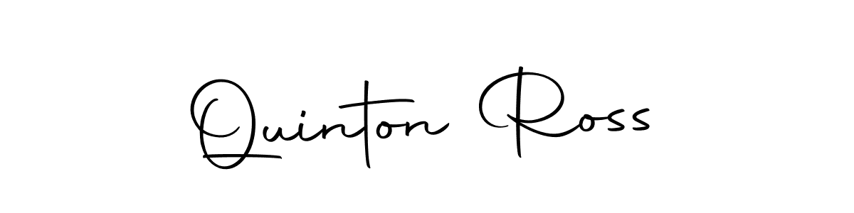 How to make Quinton Ross name signature. Use Autography-DOLnW style for creating short signs online. This is the latest handwritten sign. Quinton Ross signature style 10 images and pictures png