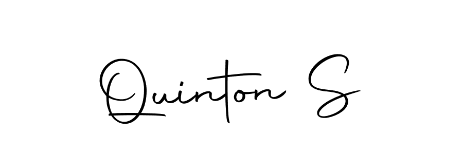 if you are searching for the best signature style for your name Quinton S. so please give up your signature search. here we have designed multiple signature styles  using Autography-DOLnW. Quinton S signature style 10 images and pictures png
