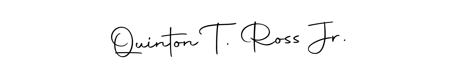 Use a signature maker to create a handwritten signature online. With this signature software, you can design (Autography-DOLnW) your own signature for name Quinton T. Ross Jr.. Quinton T. Ross Jr. signature style 10 images and pictures png