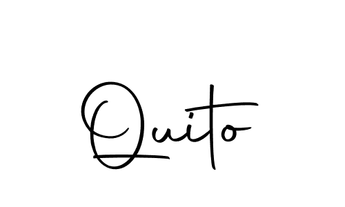 How to make Quito signature? Autography-DOLnW is a professional autograph style. Create handwritten signature for Quito name. Quito signature style 10 images and pictures png