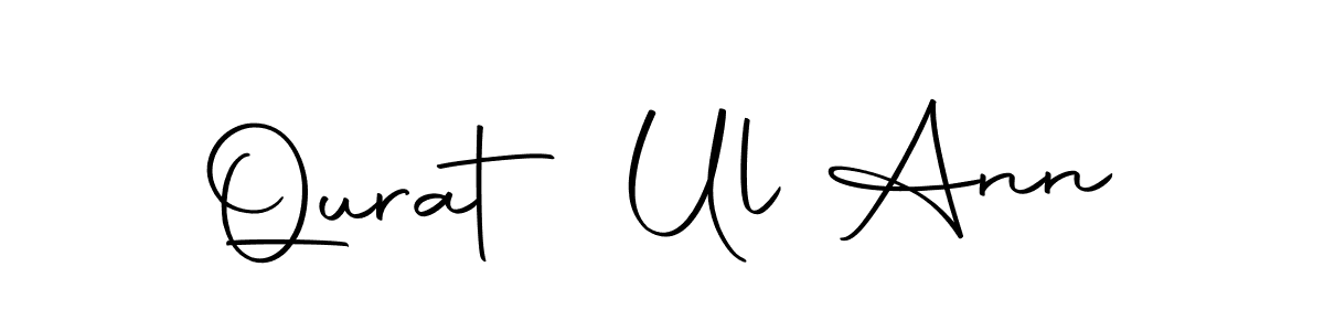 The best way (Autography-DOLnW) to make a short signature is to pick only two or three words in your name. The name Qurat Ul Ann include a total of six letters. For converting this name. Qurat Ul Ann signature style 10 images and pictures png