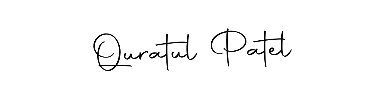 Make a beautiful signature design for name Quratul Patel. Use this online signature maker to create a handwritten signature for free. Quratul Patel signature style 10 images and pictures png