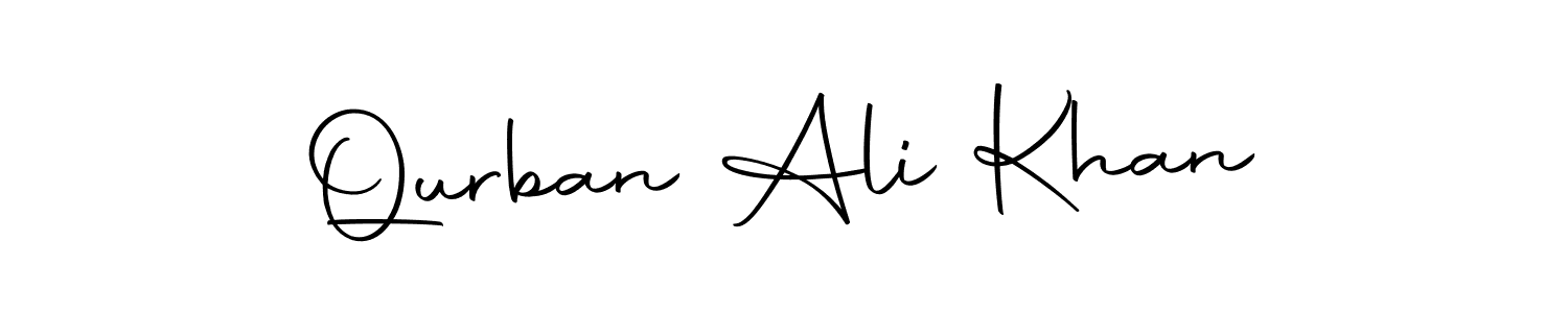 Use a signature maker to create a handwritten signature online. With this signature software, you can design (Autography-DOLnW) your own signature for name Qurban Ali Khan. Qurban Ali Khan signature style 10 images and pictures png