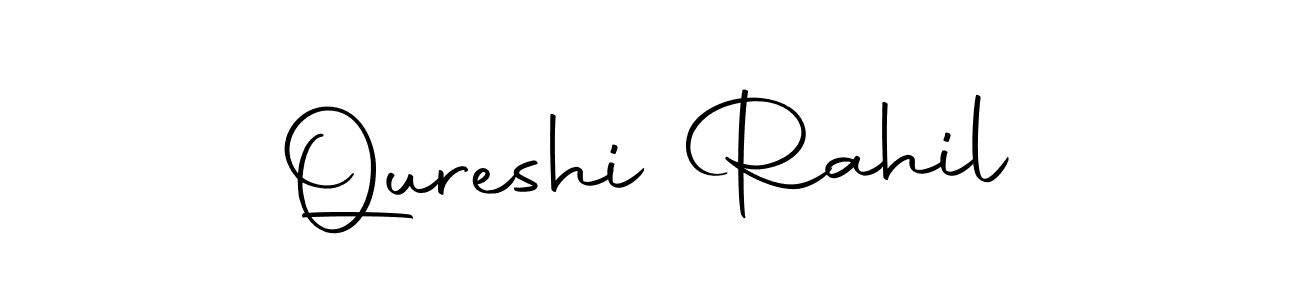 Qureshi Rahil stylish signature style. Best Handwritten Sign (Autography-DOLnW) for my name. Handwritten Signature Collection Ideas for my name Qureshi Rahil. Qureshi Rahil signature style 10 images and pictures png