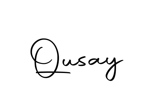 The best way (Autography-DOLnW) to make a short signature is to pick only two or three words in your name. The name Qusay include a total of six letters. For converting this name. Qusay signature style 10 images and pictures png