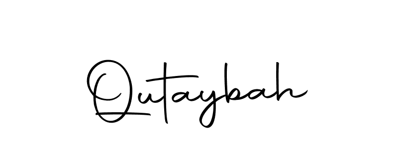 Similarly Autography-DOLnW is the best handwritten signature design. Signature creator online .You can use it as an online autograph creator for name Qutaybah. Qutaybah signature style 10 images and pictures png