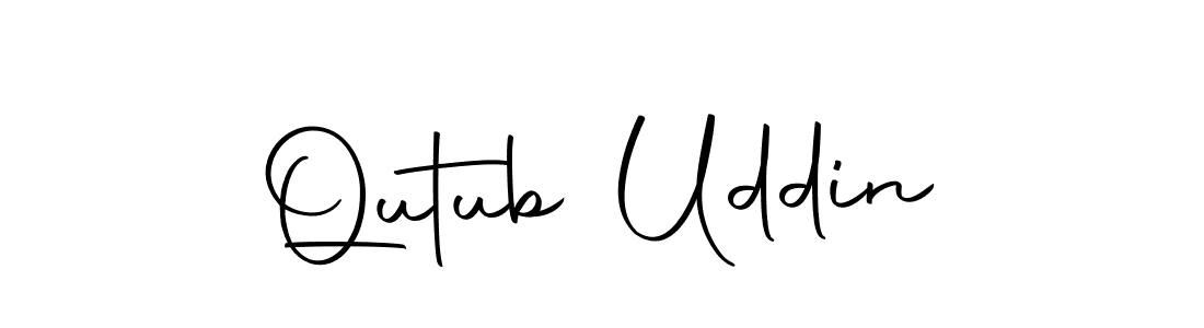 You should practise on your own different ways (Autography-DOLnW) to write your name (Qutub Uddin) in signature. don't let someone else do it for you. Qutub Uddin signature style 10 images and pictures png