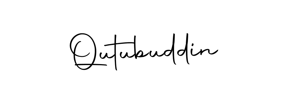 Make a beautiful signature design for name Qutubuddin. With this signature (Autography-DOLnW) style, you can create a handwritten signature for free. Qutubuddin signature style 10 images and pictures png