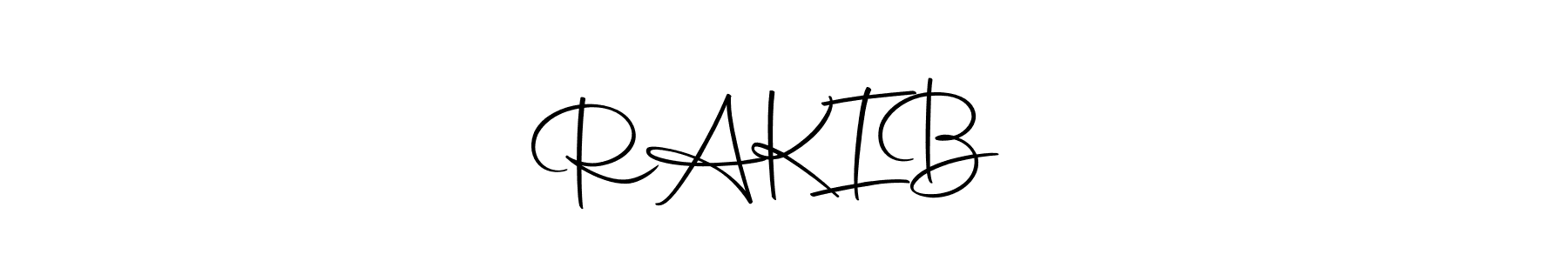 This is the best signature style for the R  A  K  I  B  シ name. Also you like these signature font (Autography-DOLnW). Mix name signature. R  A  K  I  B  シ signature style 10 images and pictures png