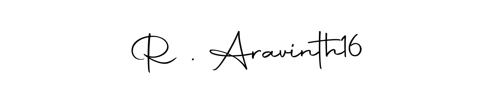 It looks lik you need a new signature style for name R . Aravinth  16. Design unique handwritten (Autography-DOLnW) signature with our free signature maker in just a few clicks. R . Aravinth  16 signature style 10 images and pictures png