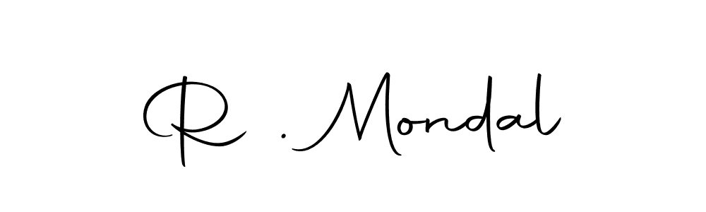 How to make R . Mondal name signature. Use Autography-DOLnW style for creating short signs online. This is the latest handwritten sign. R . Mondal signature style 10 images and pictures png