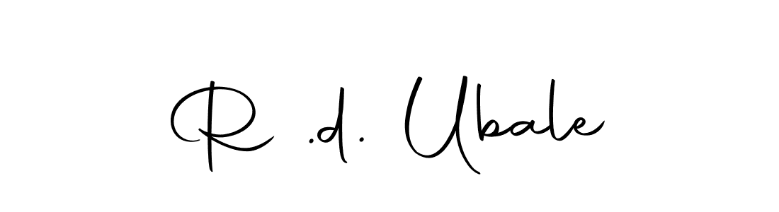 Once you've used our free online signature maker to create your best signature Autography-DOLnW style, it's time to enjoy all of the benefits that R .d. Ubale name signing documents. R .d. Ubale signature style 10 images and pictures png