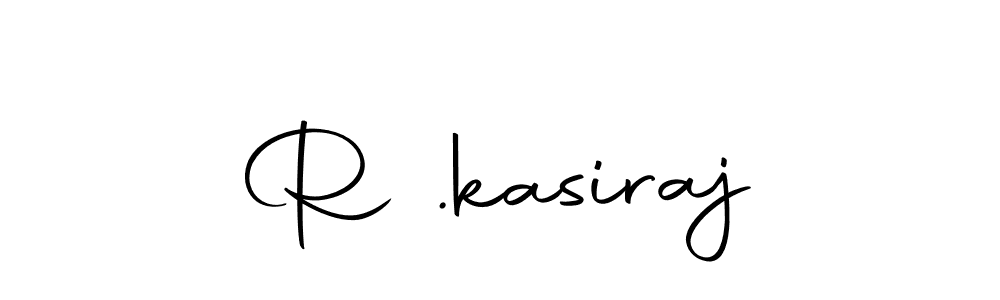 The best way (Autography-DOLnW) to make a short signature is to pick only two or three words in your name. The name R .kasiraj include a total of six letters. For converting this name. R .kasiraj signature style 10 images and pictures png