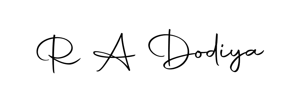 You should practise on your own different ways (Autography-DOLnW) to write your name (R A Dodiya) in signature. don't let someone else do it for you. R A Dodiya signature style 10 images and pictures png