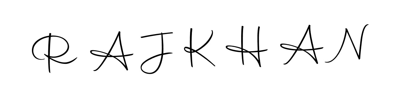 You should practise on your own different ways (Autography-DOLnW) to write your name (R A J K H A N) in signature. don't let someone else do it for you. R A J K H A N signature style 10 images and pictures png