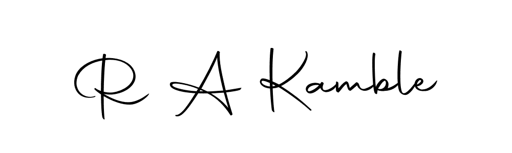 It looks lik you need a new signature style for name R A Kamble. Design unique handwritten (Autography-DOLnW) signature with our free signature maker in just a few clicks. R A Kamble signature style 10 images and pictures png